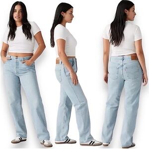 NWT Levi's Premium 501 90's Jeans In Ever Afternoon Light Wash Size 31 X 30